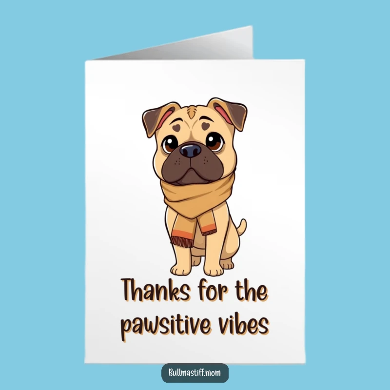 Free Printable Chic Bulldog Thank You Card - Classy Downloadable Gift