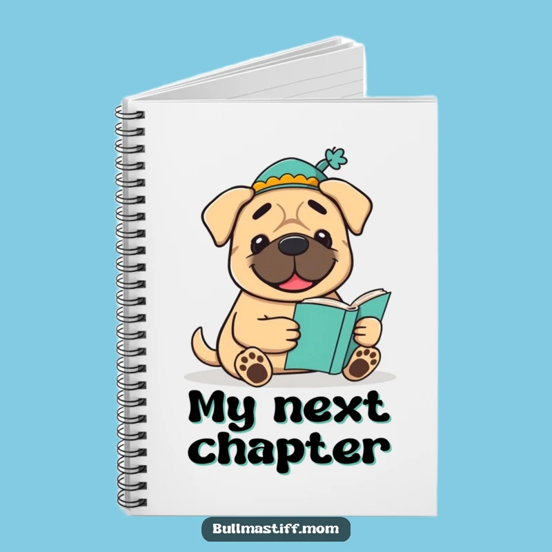 Funny Bookish Bullmastiff Notebook: Witty Journaling, Perfect Funny Gift