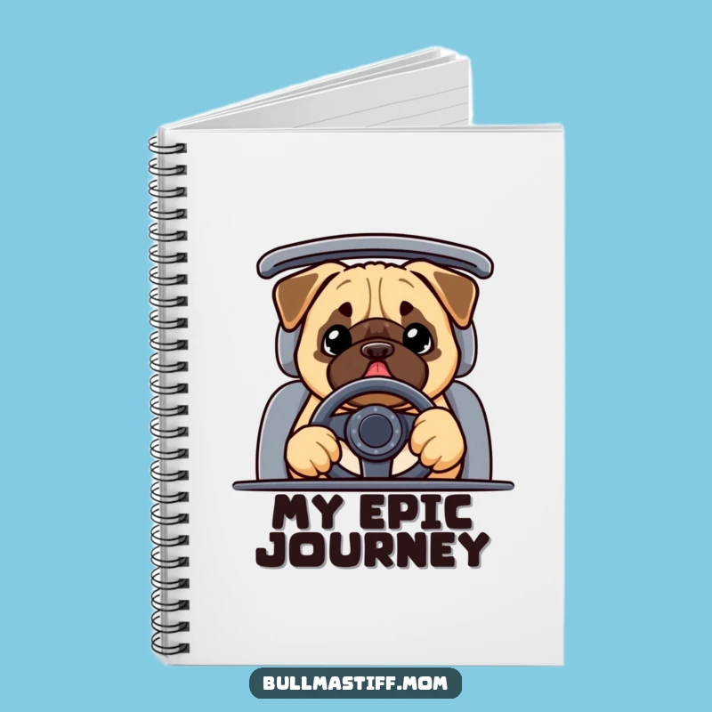 Funny Bullmastiff Notebook: Hilarious Journal for Dog Lovers' Thoughts